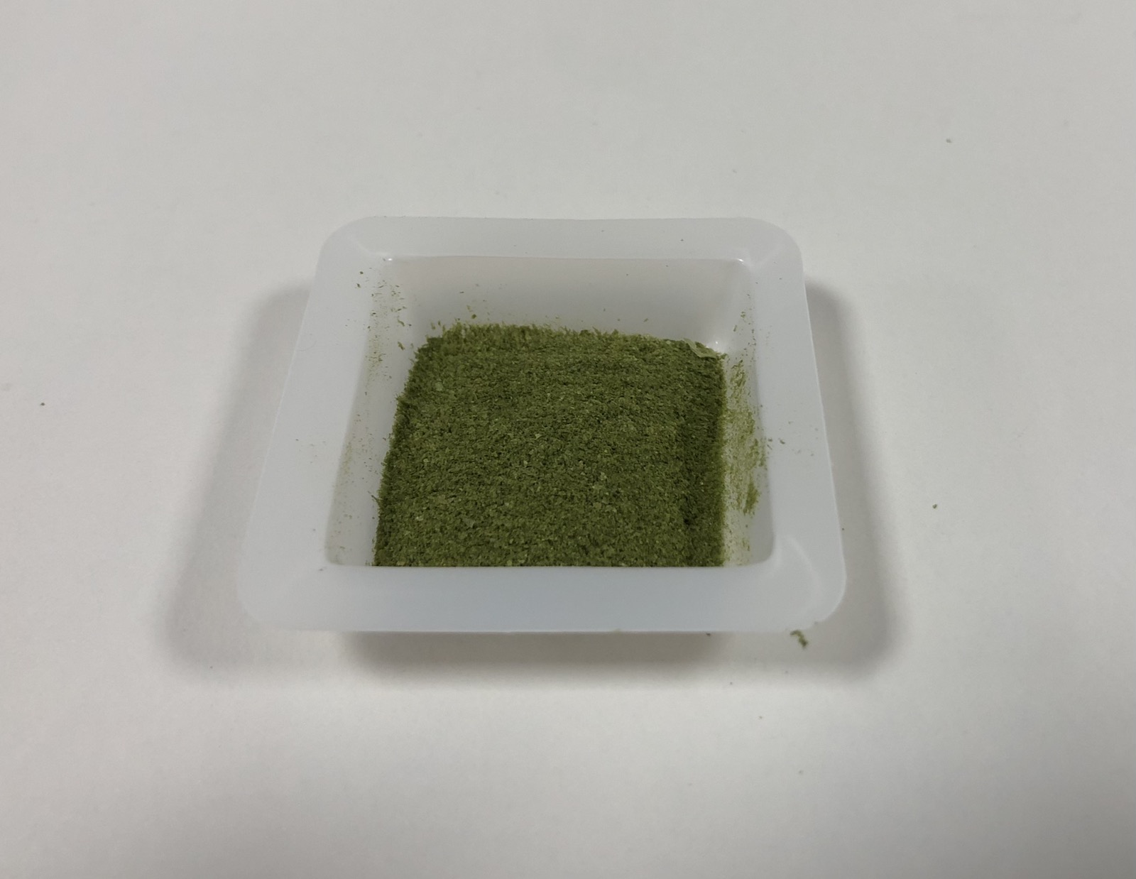 Freeze-dried biomass from microalgae
